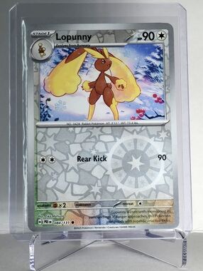 Pokémon TCG - Lopunny - Prismatic Evolutions - Reverse Holo - 084/131